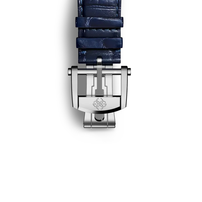 Automatic Watch Strap / Alligator - Blue