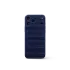 iPhone Case 17 / Magnetic Shield - Croco Embossed - Midnight Blue