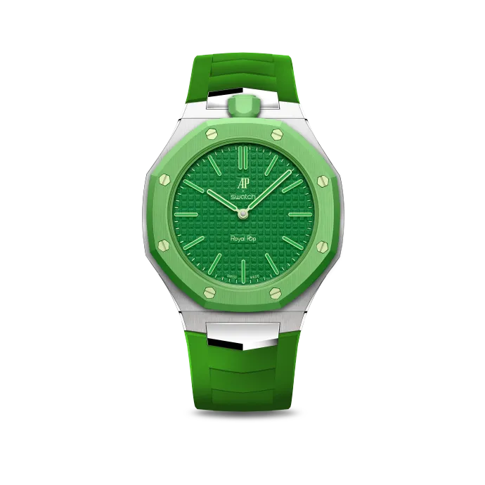 Pop Case - Royal Sport Edition - GREEN EIGHT - 2x Strap Set