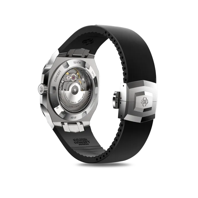 Automatic Watch Royal Sport - Silver Carbon