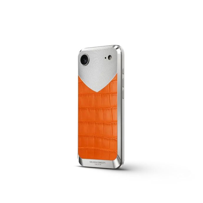 iPhone Case / RST17 - Magnetic Shield Alligator Edition - Matte Orange