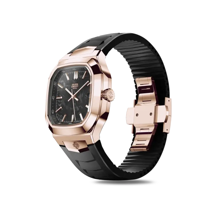 Automatic Watch Royal Sport - Rose Gold Carbon