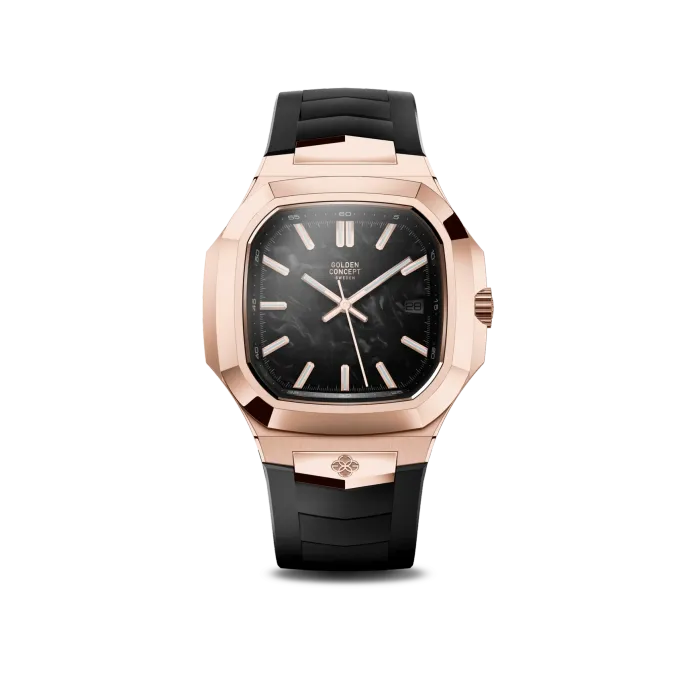 Automatic Watch Royal Sport - Rose Gold Carbon