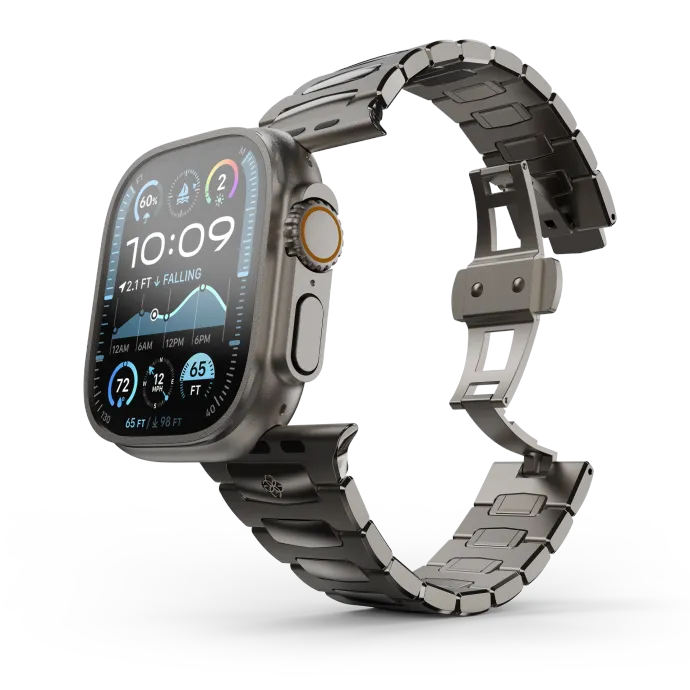 Apple Watch Strap / ROYAL II Titanium Grey
