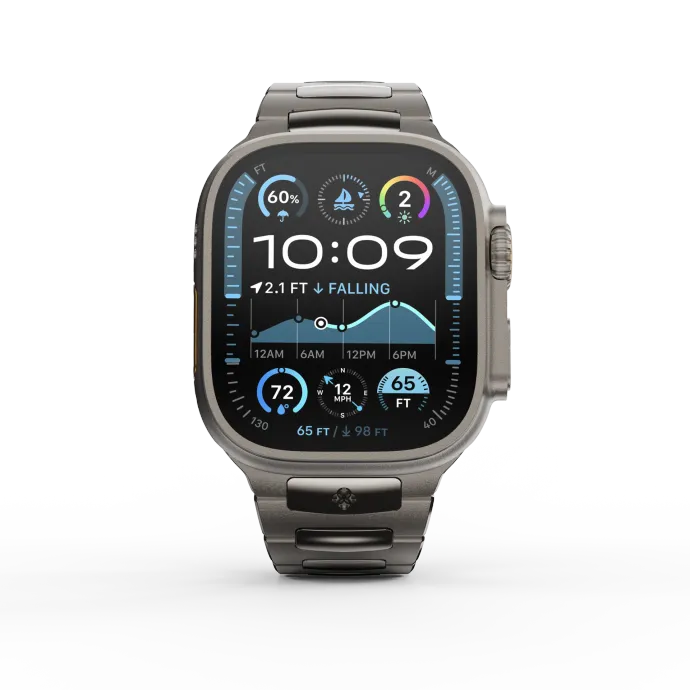 Apple Watch Strap / ROYAL II Titanium Grey