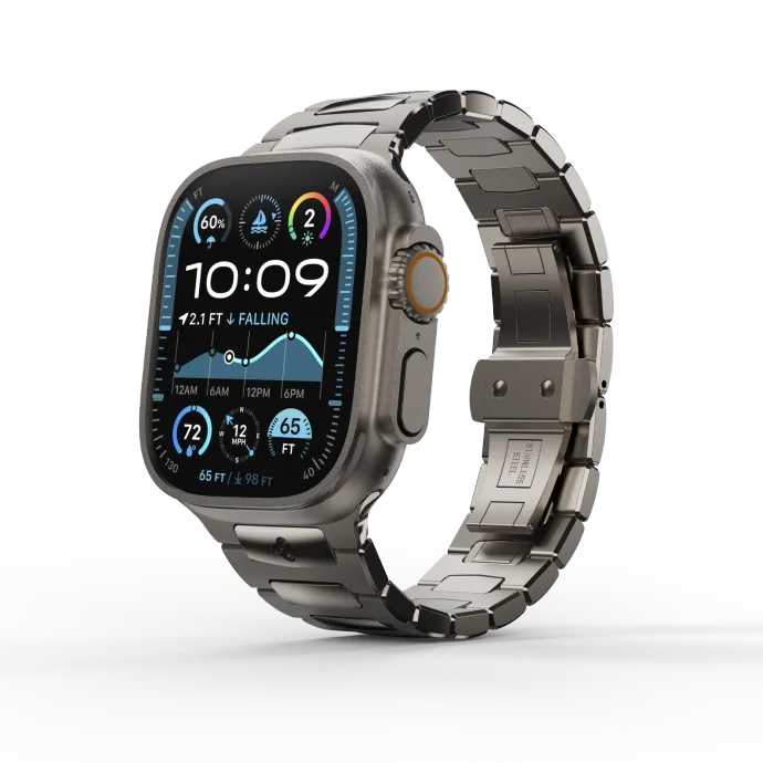 Apple Watch Strap / ROYAL II Titanium Grey