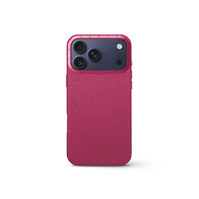iPhone Case 17 - Full-Grain Leather - Orchidea