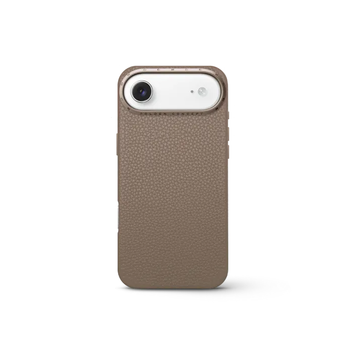 iPhone Case 17 - Full-Grain Leather - Sand