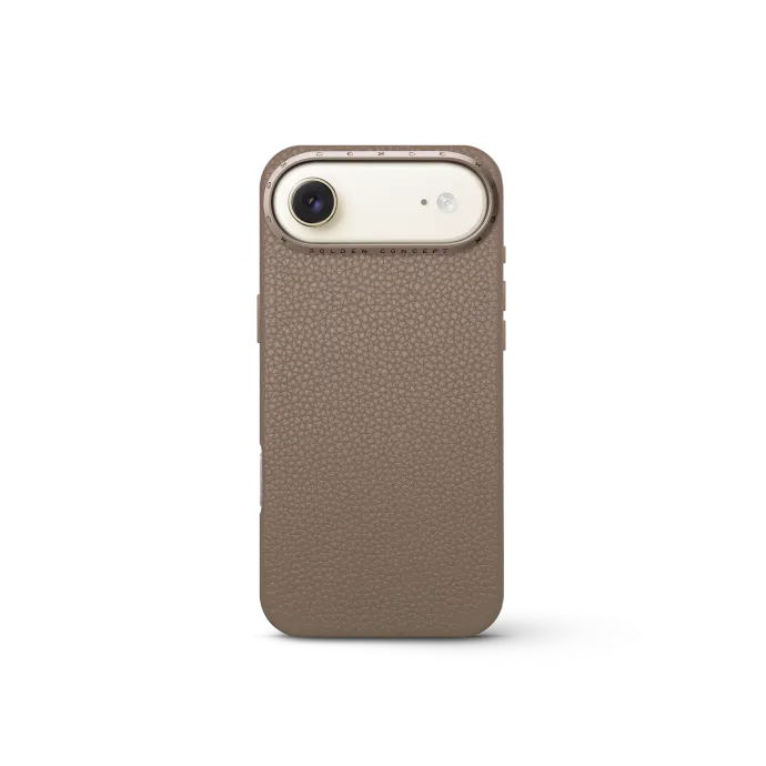 iPhone Case 17 - Full-Grain Leather - Sand
