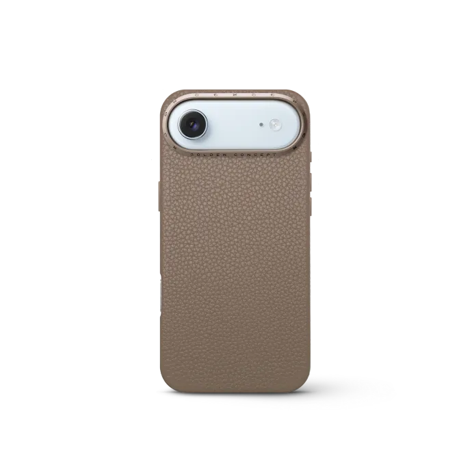 iPhone Case 17 - Full-Grain Leather - Sand