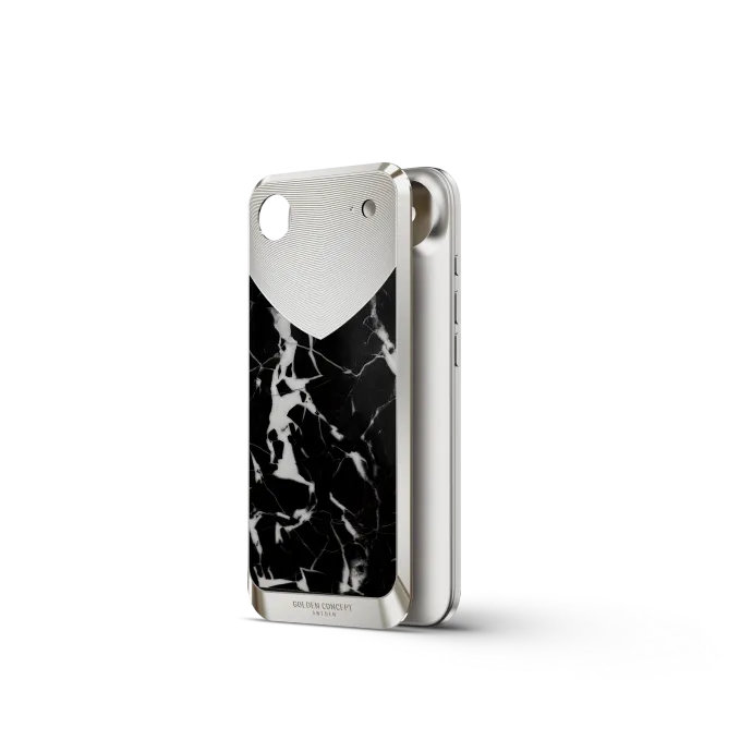 iPhone Case / RST17 - Magnetic Shield Marble Edition - Nero Marquina