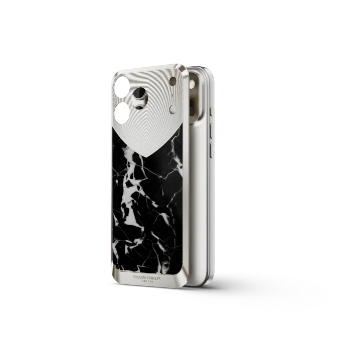 iPhone Case / RST17 - Magnetic Shield Marble Edition - Nero Marquina