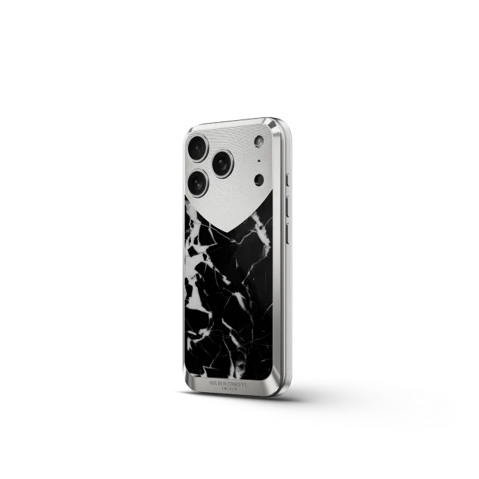 iPhone Case / RST17 - Magnetic Shield Marble Edition - Nero Marquina